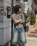 Hillin Check Tweed Shirt