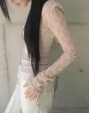 Quto See-through Bolero Cardigan