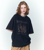 Shining Pigment Short Sleeve Tee