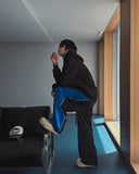 Pian Wide Color Matching Track Pants