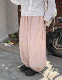 [BAONHAUS] Lerep nylon balloon banding jogger pants