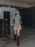 Hedin Stripe Collar Long Sleeve