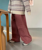 [unisex] Nomesh Pigment Cargo Banding Pants