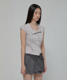 Paneled Half Shirts