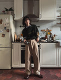 Phase Corduroy Pintuck Pants