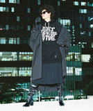 SALE★ Oversized (19)Slogan Wool Knit Hoodie