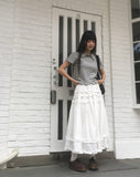 [MADE] Seju Dot Collar Frill Short Sleeve T-Shirt