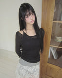 Nahil See-through Long Sleeve T-shirt