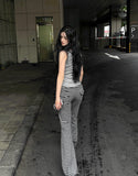 Mono Stripe Banding Pants