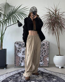 DN Fold Rivet Balloon Pants