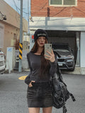 [U-BASIC] Winter Deep Brushed Round Long Sleeve