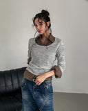 Hug Basic Standard U-Neck Knit