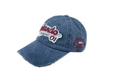 Original damage washed ball cap