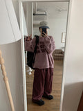 [unisex] Onpu Lettering Over Knit