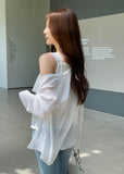 Alin V-neck Tefsa Cool Knit Cardigan