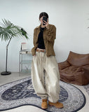 Modiel Suede Crop Shirt