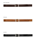 Moz leather belt