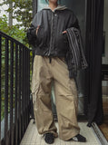 Heart Pocket Parachute Cargo Pants