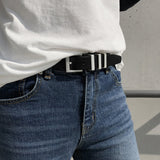 Lotus leather belt