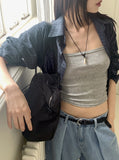 Conch Vintage Linen Boxy Check Shirt