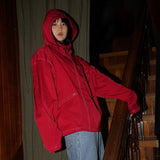 RUSTLE STITCH HOOD JP