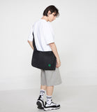 Clover Smile Embroidery Cross Curved Messenger Bag