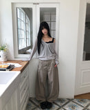 Kanbi V-neck Long Sleeve Knit