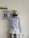 Lilgens Summer See-through Hood Shirt