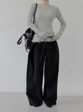 Modern Damage Ribbed Knit