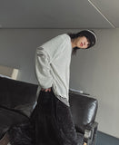 Zite Layered Stripe Damage Knit