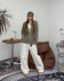 Divas Damage Knit Zip-up