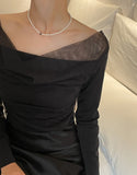 Felin Initial Pearl Necklace