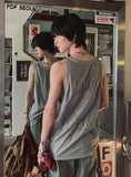 Flee Heart Pigment Sleeveless