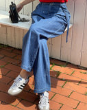 Andy Pintuck Wide Denim Pants