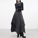 Prene Flared Wrap Skirt