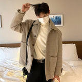 Loen half wool coat