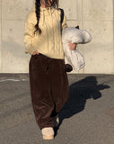 Dren Balaclava Cable Knit Hood Set