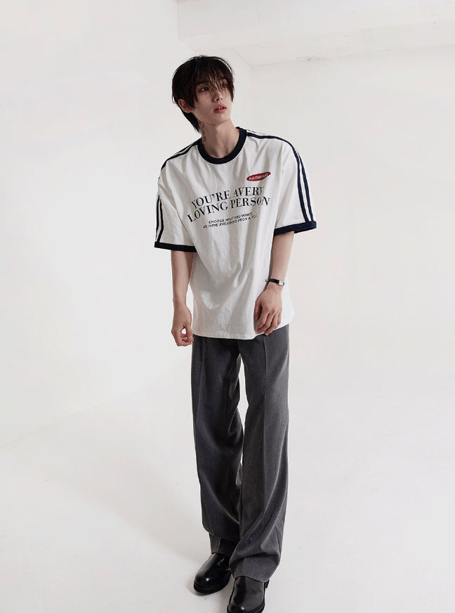 COSYHARU】Tension semi long slacks (COSYHARU/スラックス