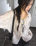 Keron Overfit Striped Shirt