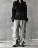 Bohemian Strap Punching Knit