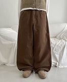 [unisex] Rurini wide cotton pants