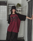 99 Raglan Oversized Knit Short Sleeve
