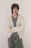 COMFY KNIT HOOD ZIP-UP