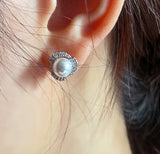 Koir Pearl Cubic earrings