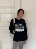 [unisex] Limanne Printing Over Sweatshirt
