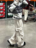 Hugo Wool Knit Half Zip Up