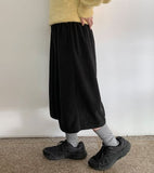 [BAONHAUS] Kilseuo Corduroy Bermuda Banding Pants