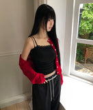 Yorin Lace Sleeveless Top with Built-in Cup
