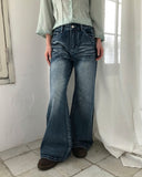 Kawil Washed Wide Denim Pants