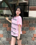 Fear Lettering Short Sleeve